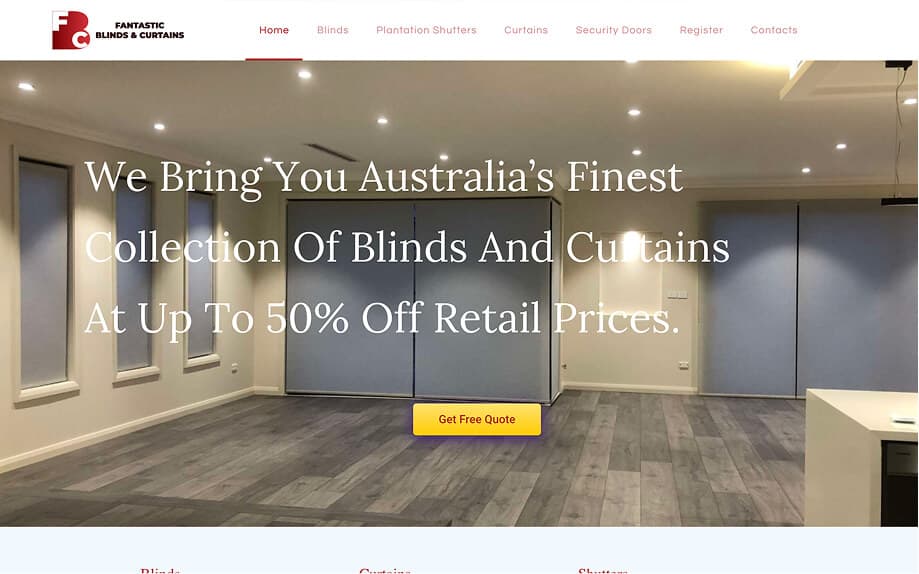 Fantastic Blinds & Shutters project